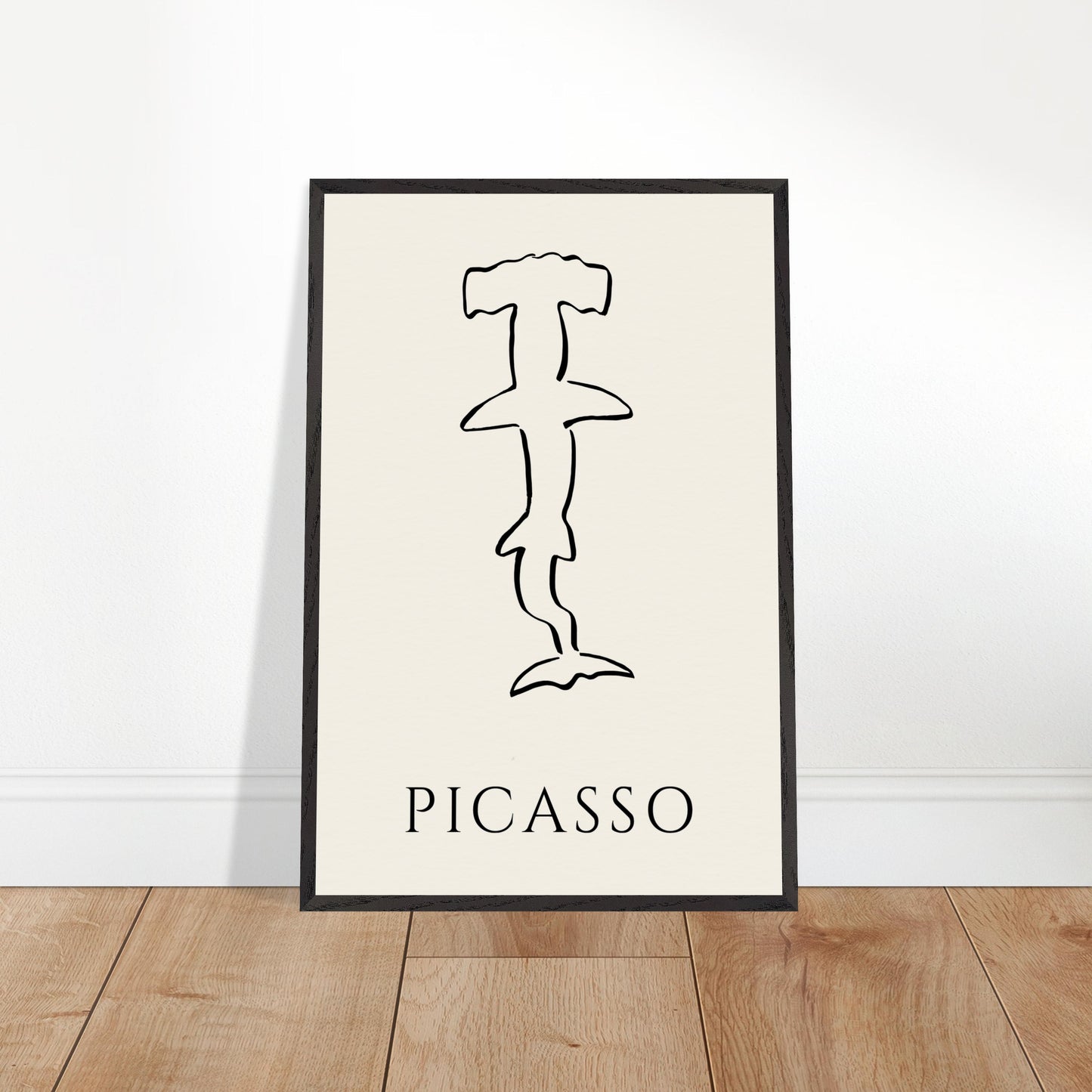 Picasso Hammer Head, Line Art Print, Gift Print